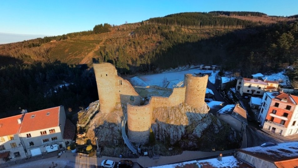 Vue panoramique — Château de Rochetaillée