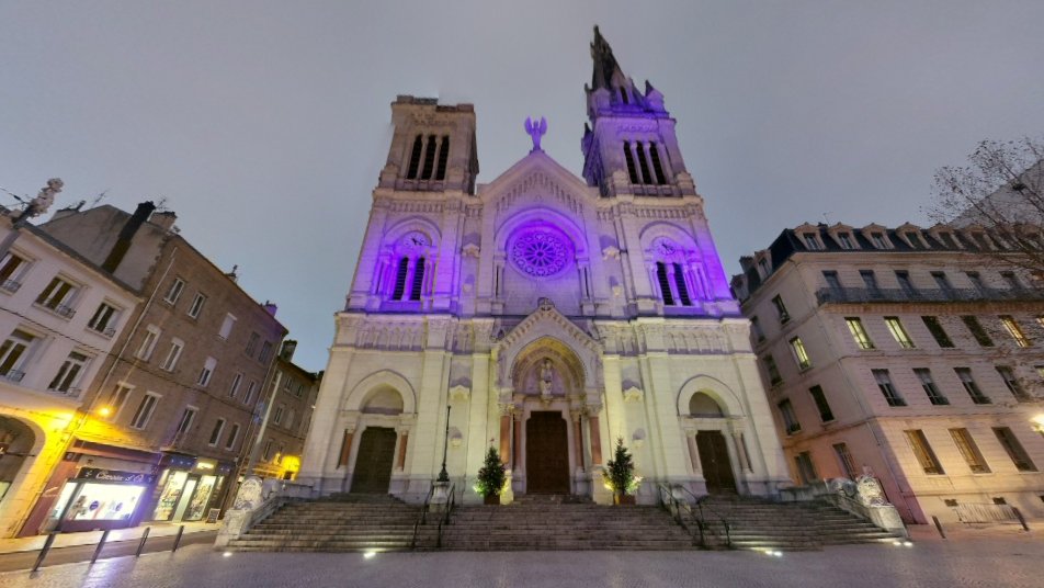 Vue panoramique — Eglise Notre-Dame de Saint-Chamond