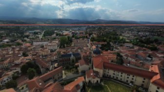 Vue panoramique — Vue sur la ville de Montbrison