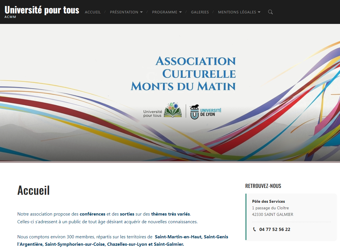 Université pour tous - ACMM